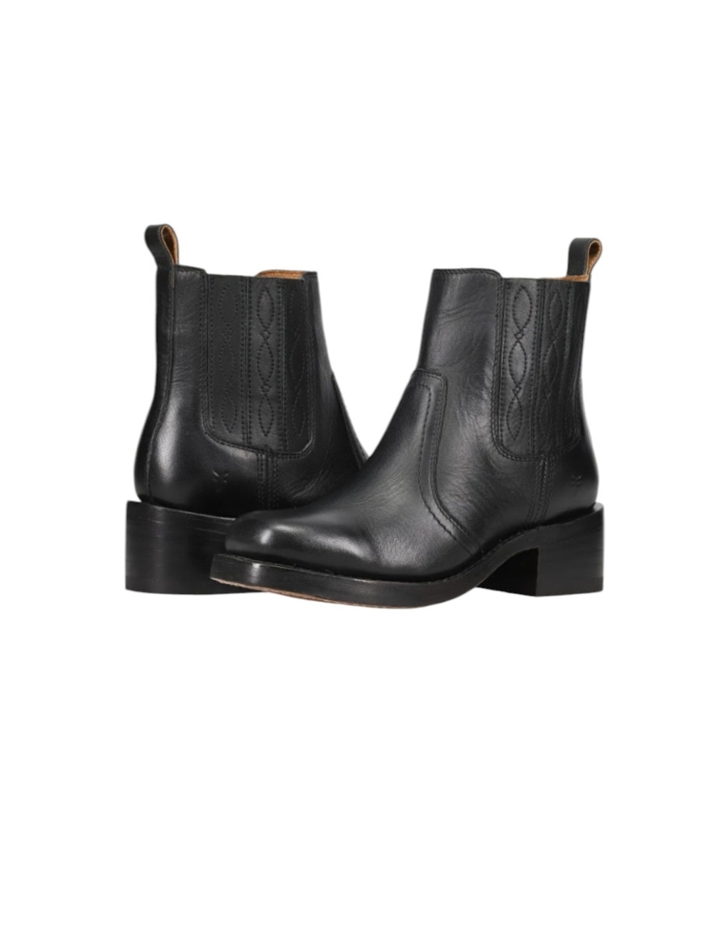 FRYE Campus Platform Chelsea Black Boot...Size 8